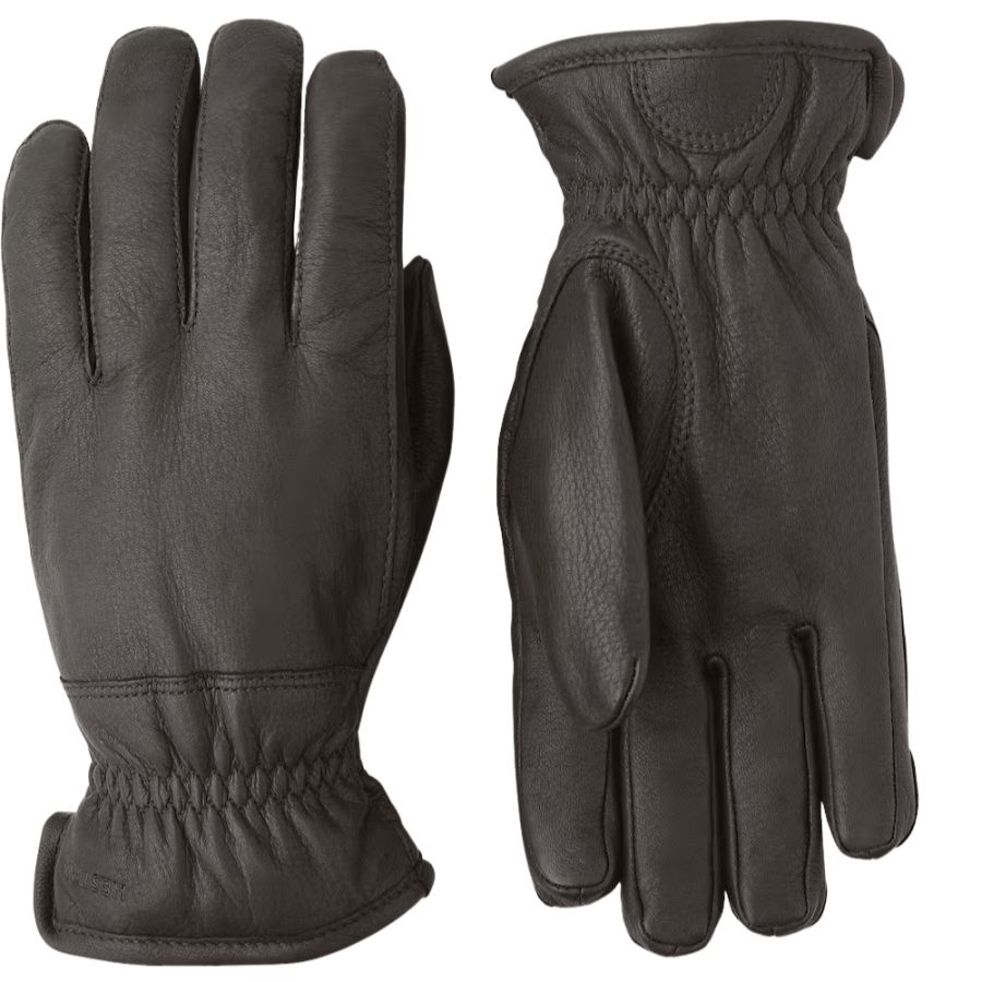 Hestra Deerskin Winter, gants, mørkebrun