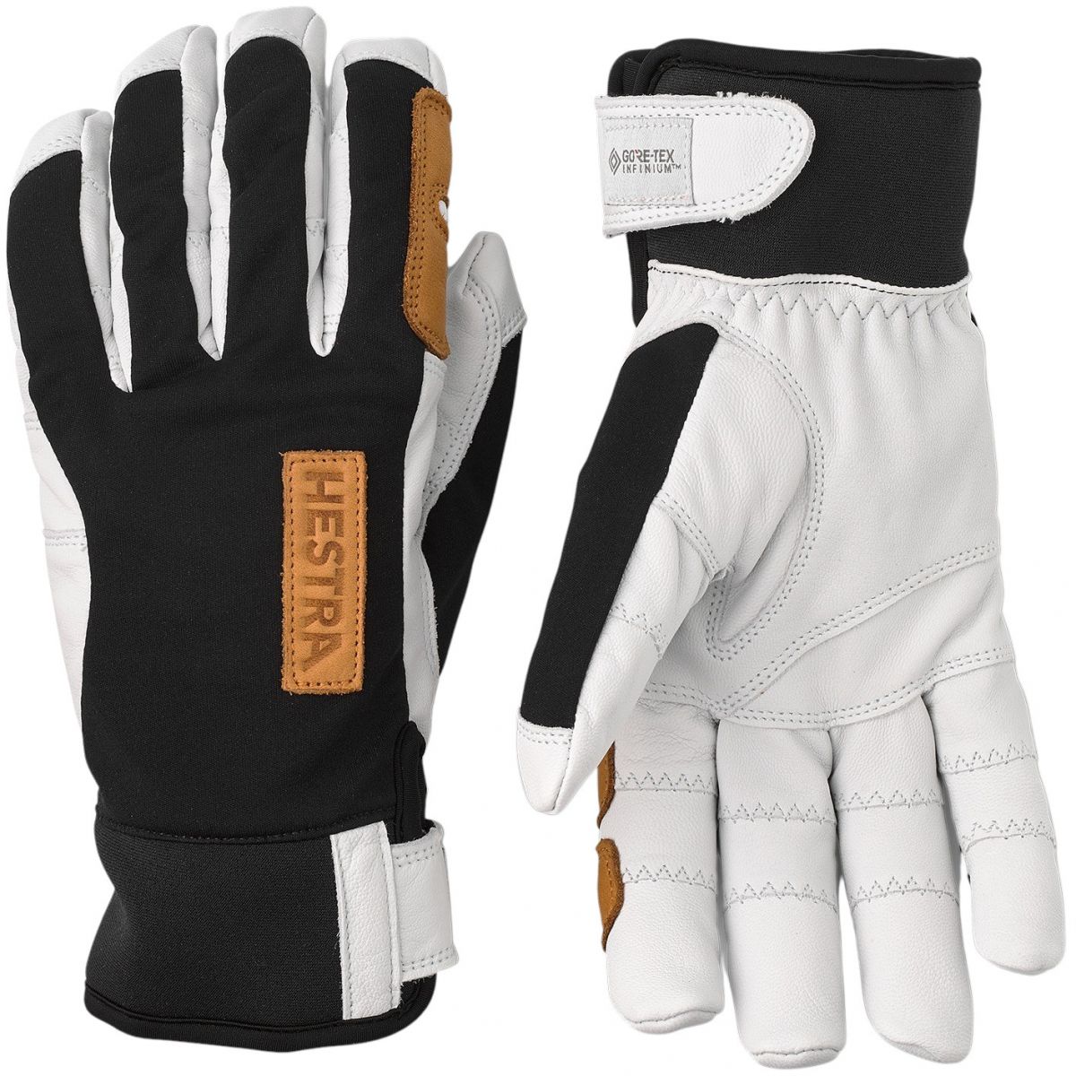 Hestra Ergo Grip Active Wool Terry, gants, noir/blanc