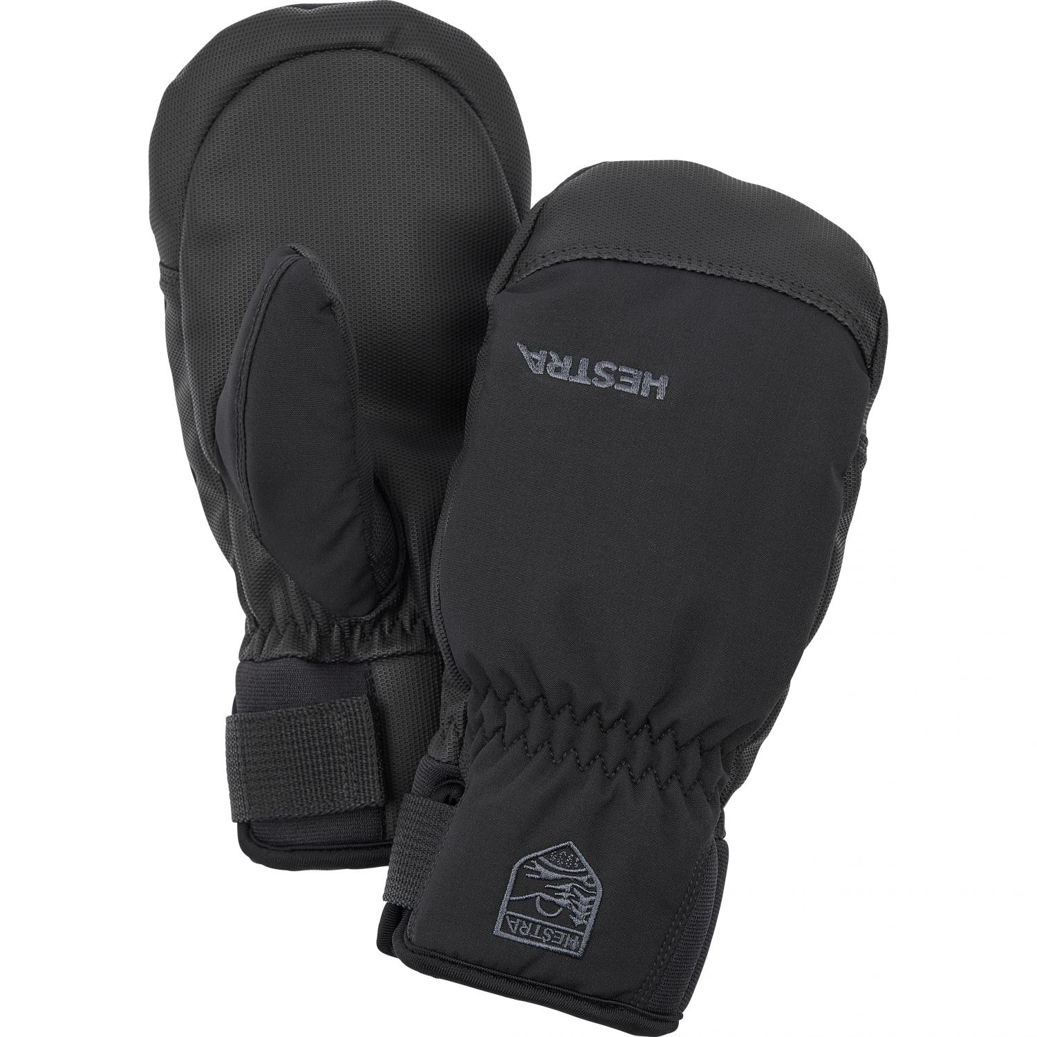 Hestra Ferox Primaloft, gants de ski, junior, noir