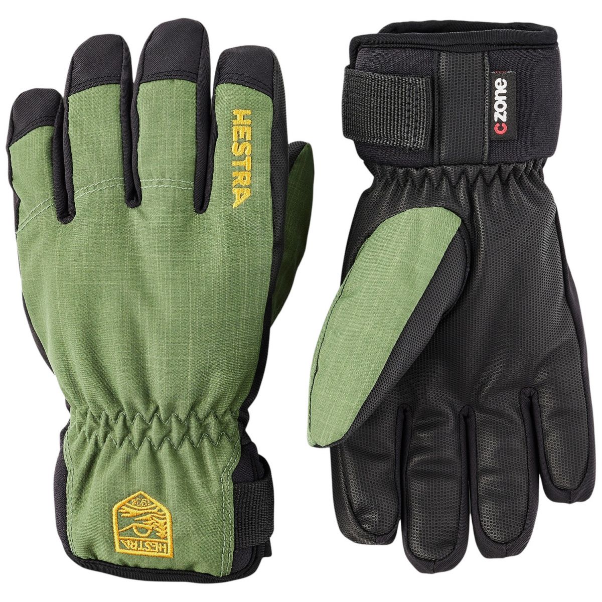 Hestra Ferox Primaloft, gants de ski, junior, vert