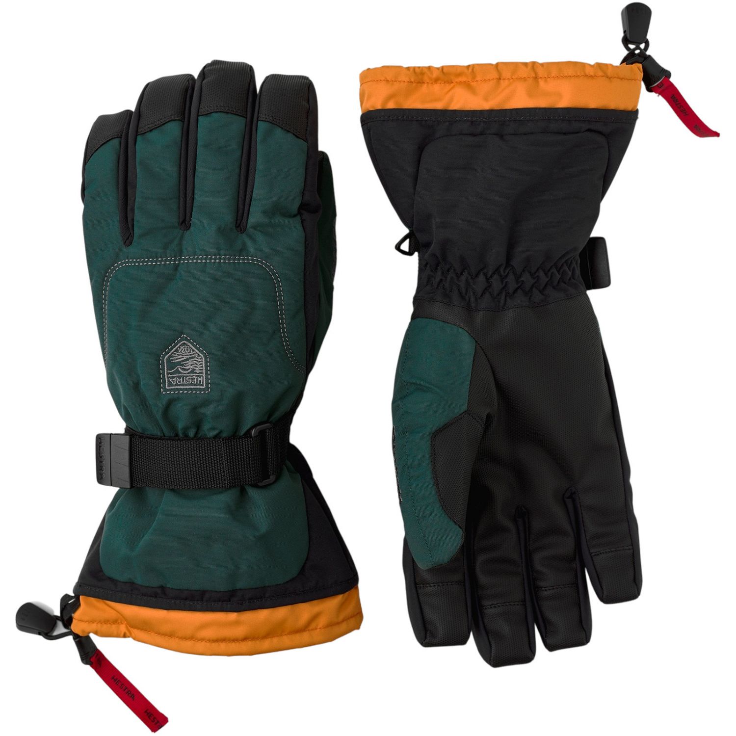 Hestra Gauntlet Sr, gants de ski, vert/vert