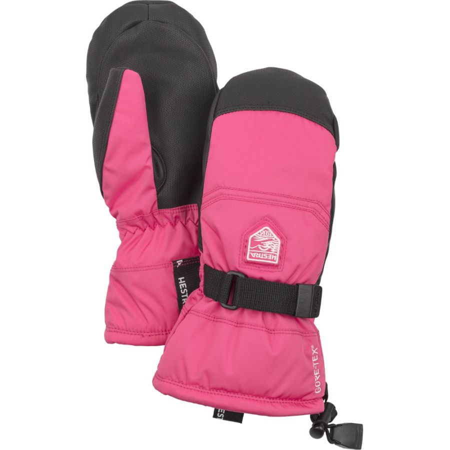 Hestra Gore-Tex Gauntlet mitaines, junior, rose