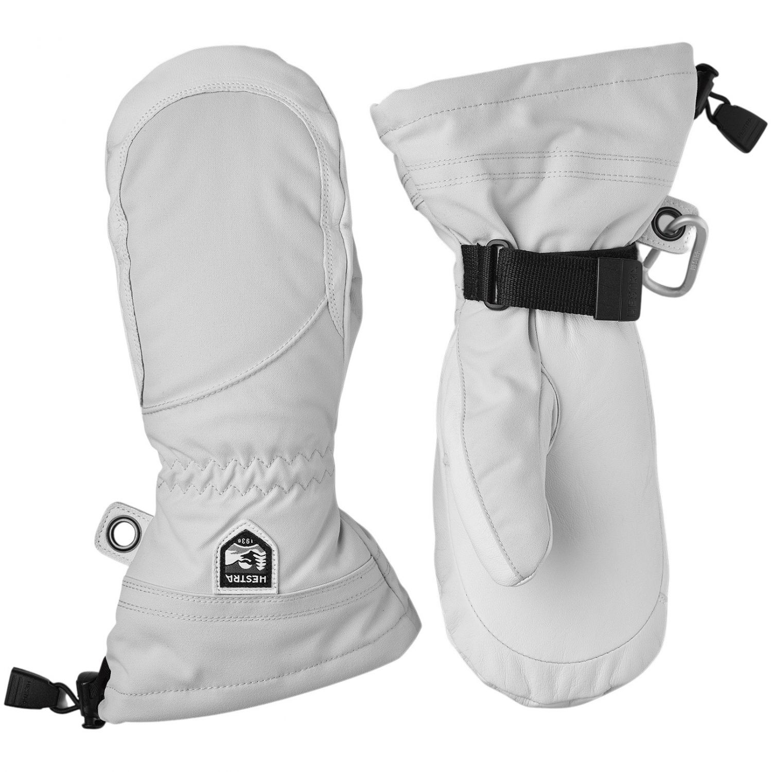 Hestra Heli Ski, gants de ski, femmes, gris clair/blanc