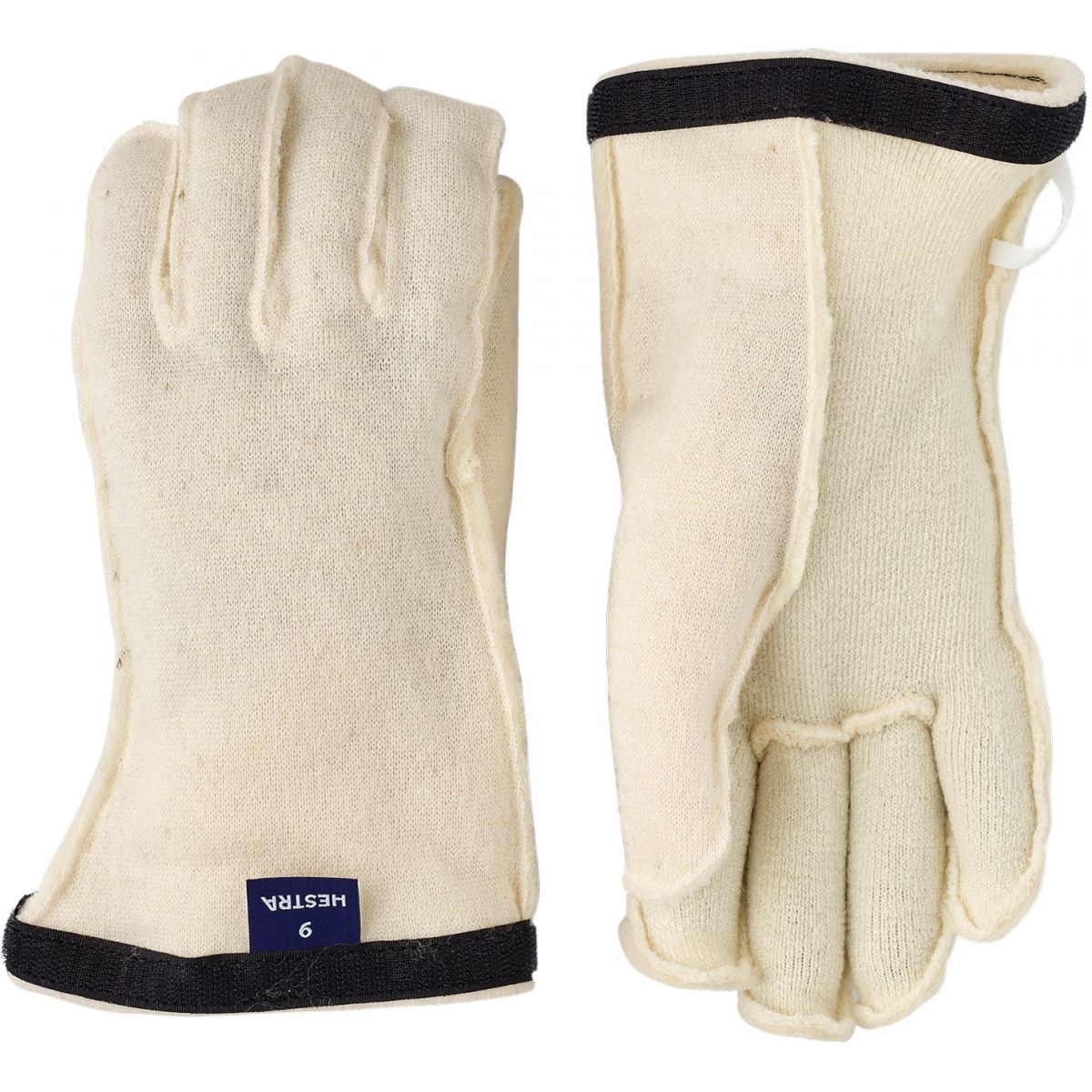 Hestra Heli Ski Wool Liner, gants intérieurs, blanc