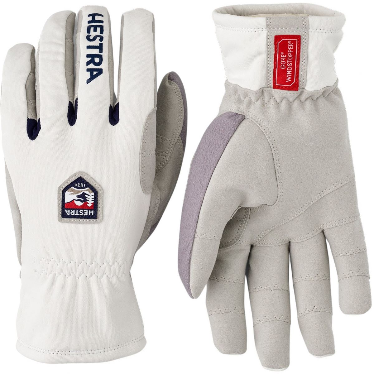 Hestra Windstopper Ergo Grip Touring, gants, blanc