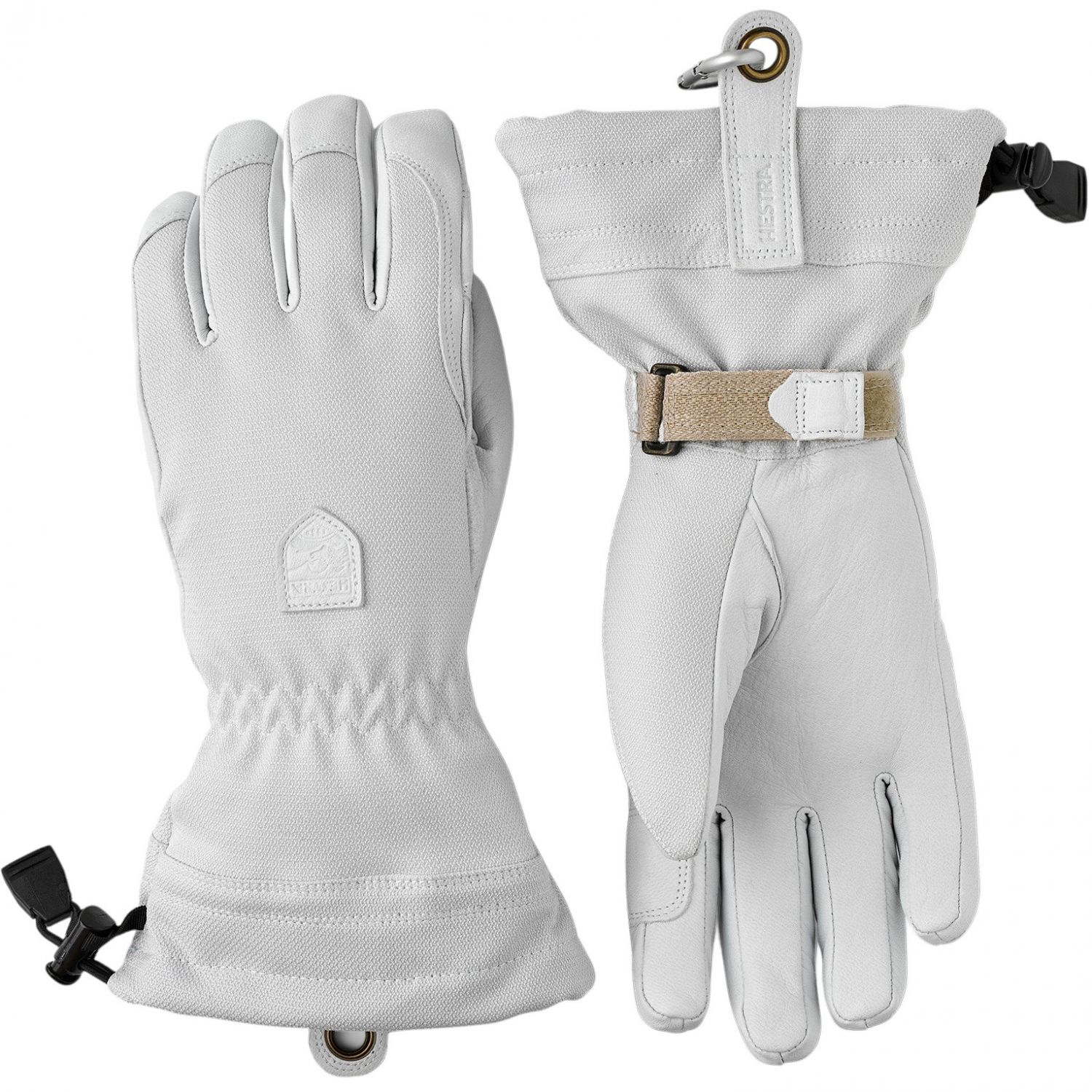 Hestra Women's Patrol Gauntlet, gants de ski, femmes, blanc