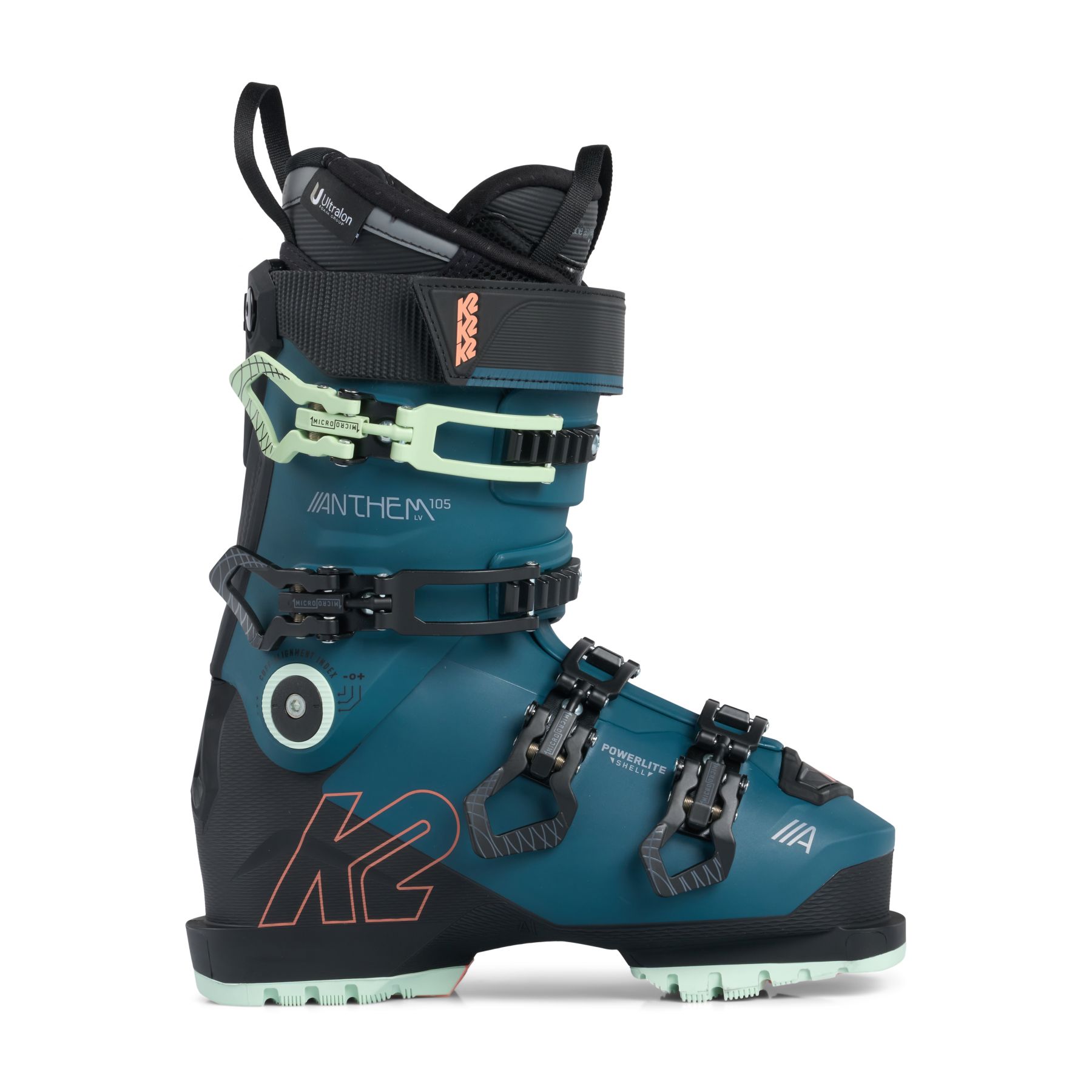 K2 Anthem 105 MV, chaussures de ski, femmes, turquoise