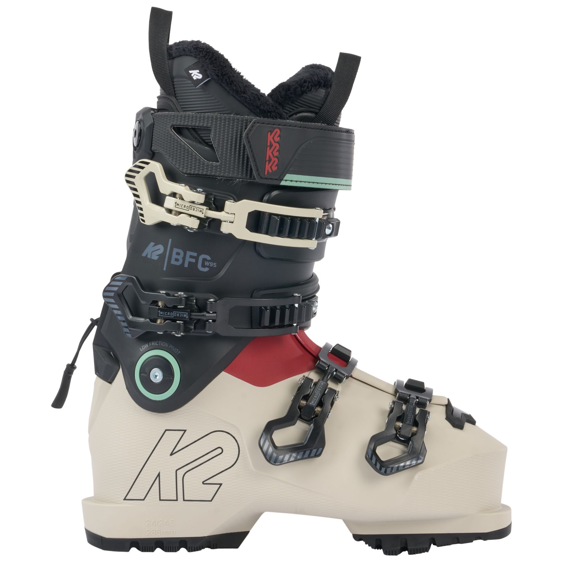 K2 BFC 95 W, chaussures de ski, femmes, beige