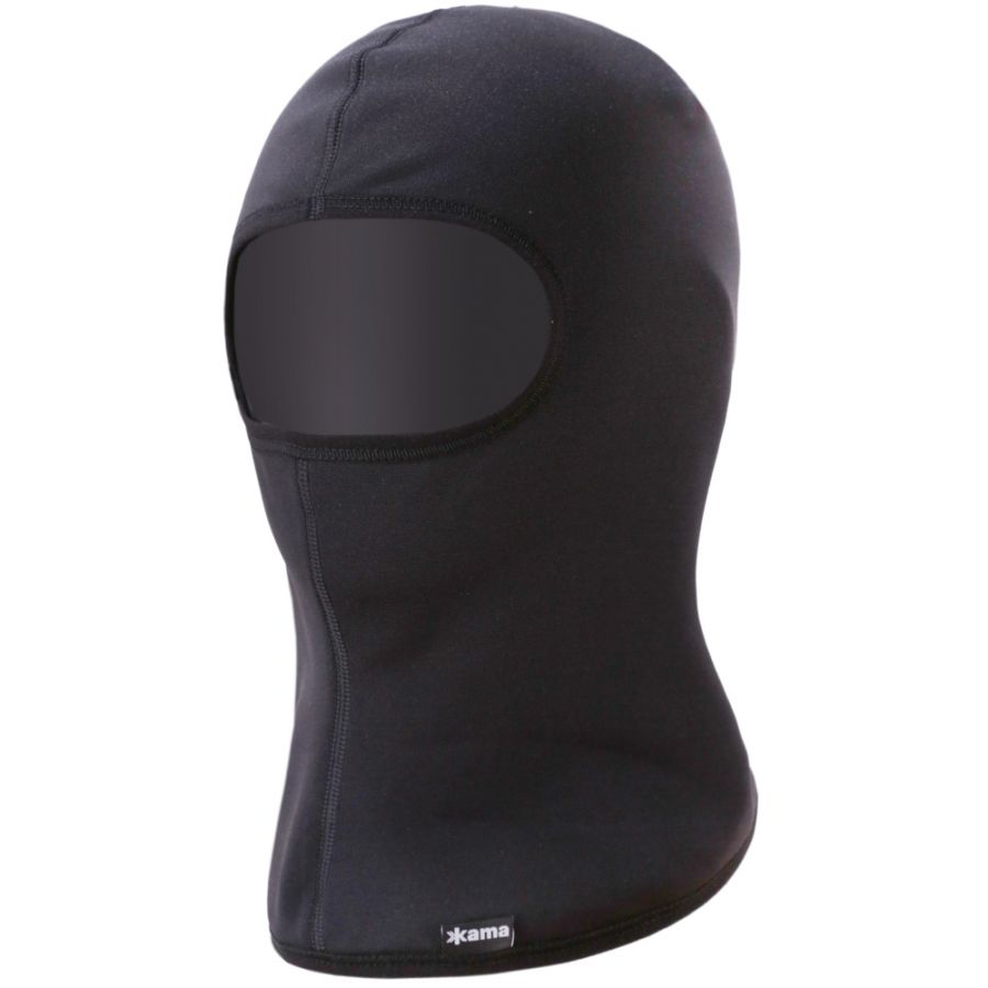 Kama fleece balaclava, enfants, noir