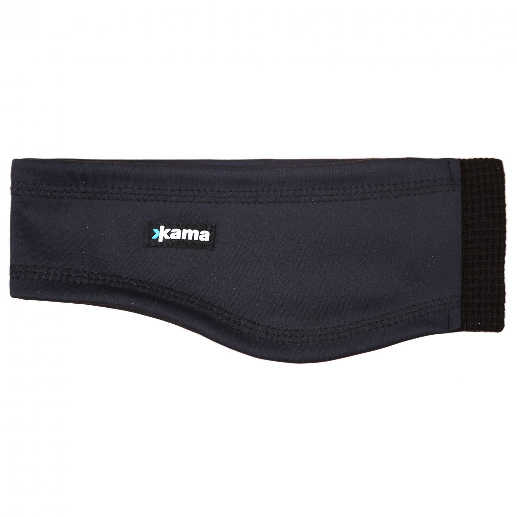 Kama softshell bandeau, bred, noir