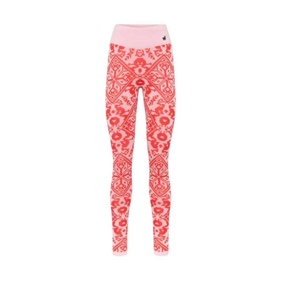 Kari Traa Saga, collant thermique, femme, rouge