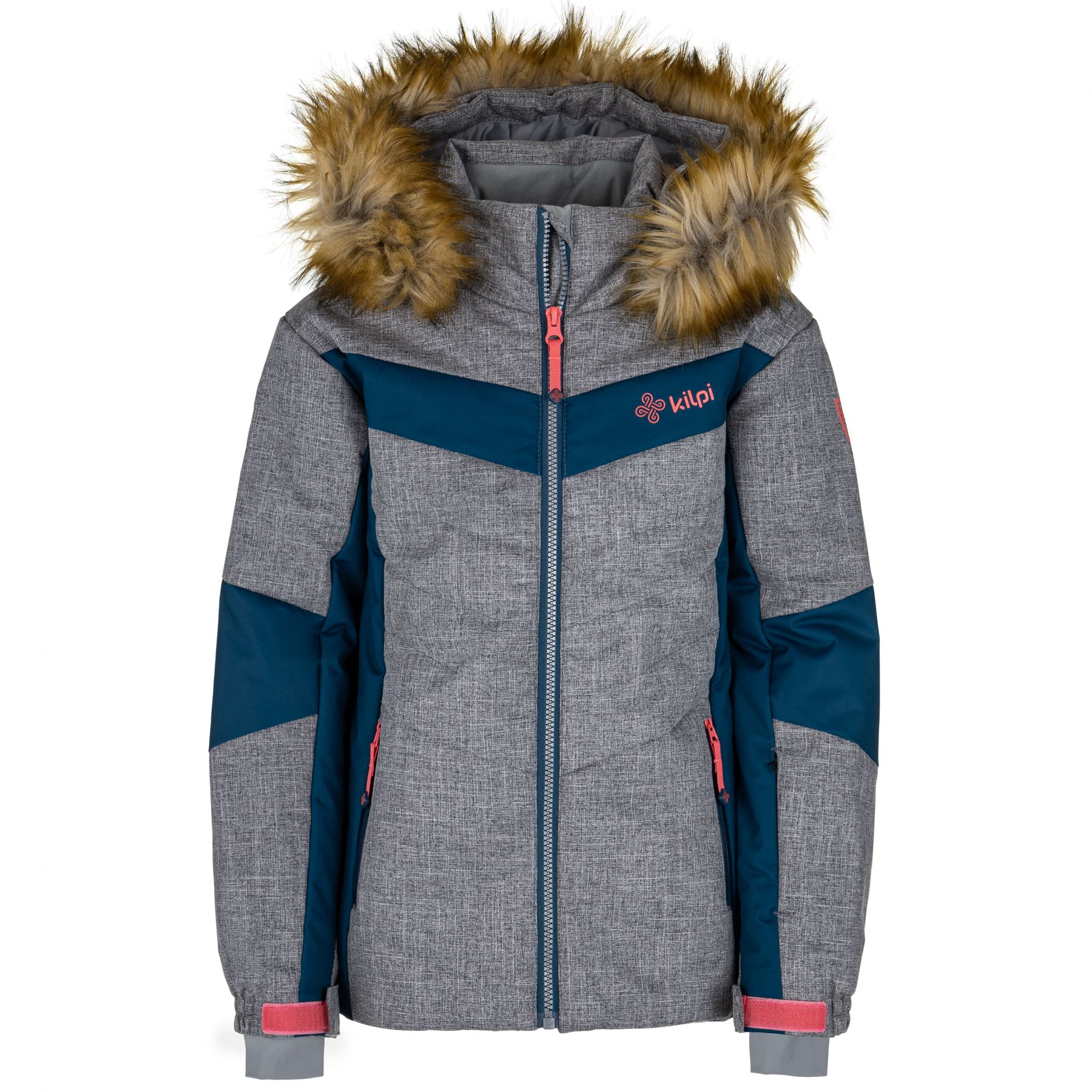 Kilpi Alisia, manteau de ski, junior, gris