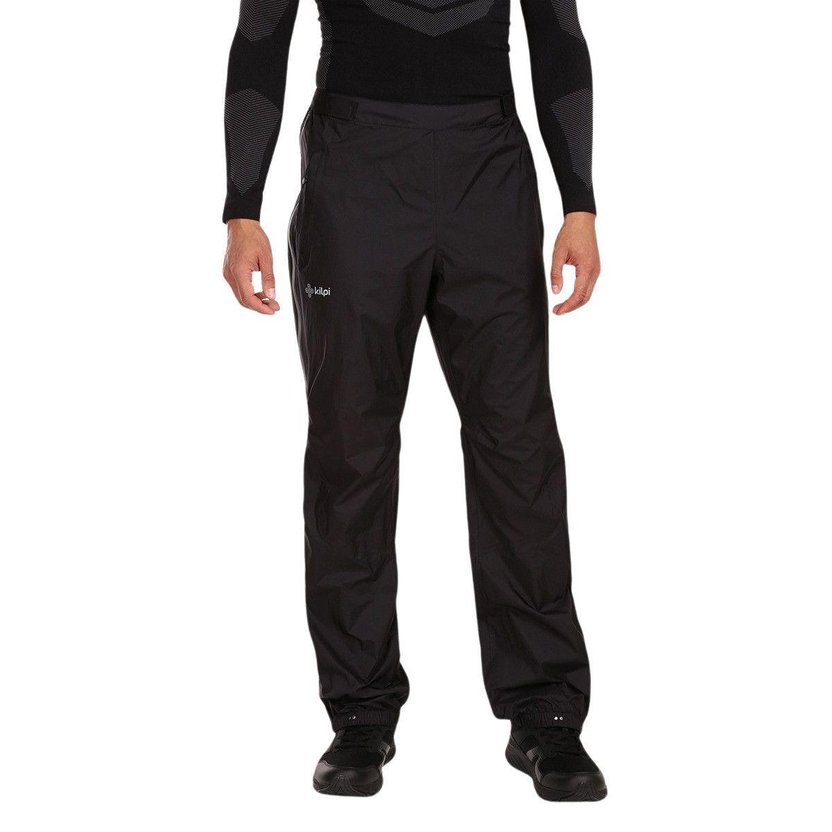 Kilpi Alpin, pantalon de pluie, hommes, noir