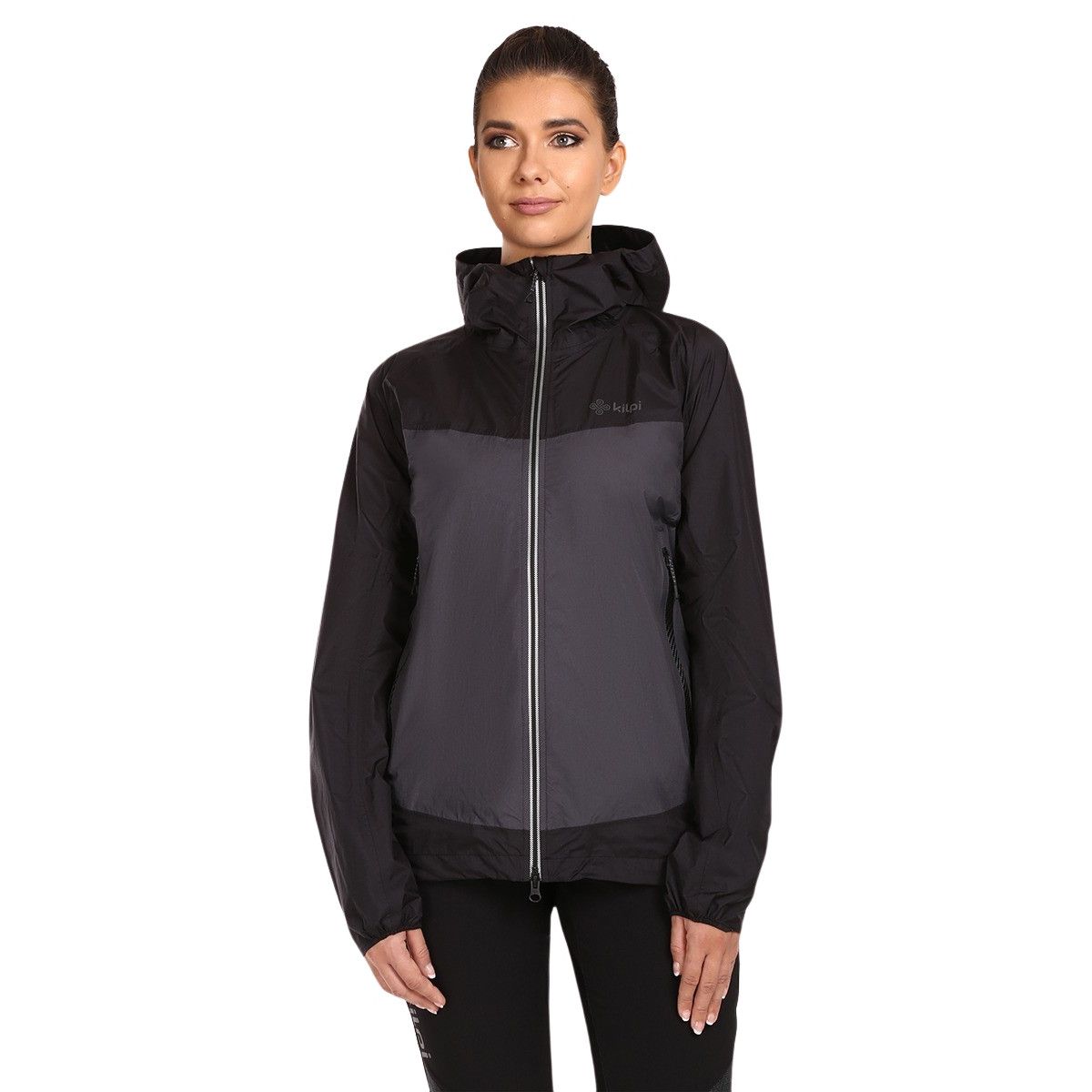 Kilpi Hurricane, imperméable, femmes, noir/gris