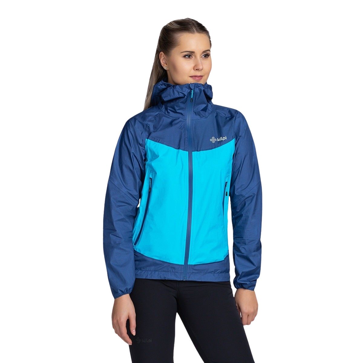 Kilpi Hurricane, veste de pluie, femme, bleu