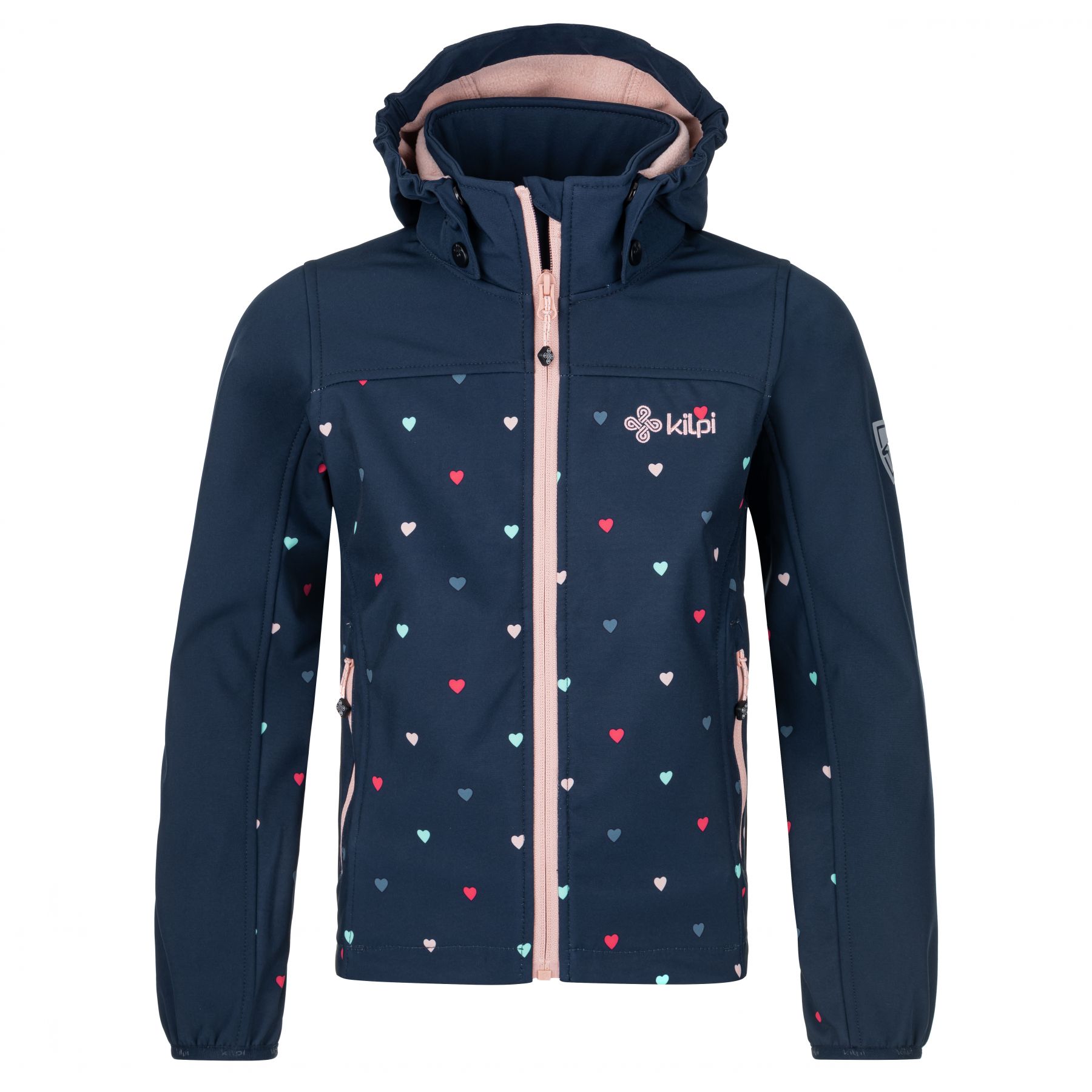 Kilpi Ravia, softshell gilets, junior, bleu foncé