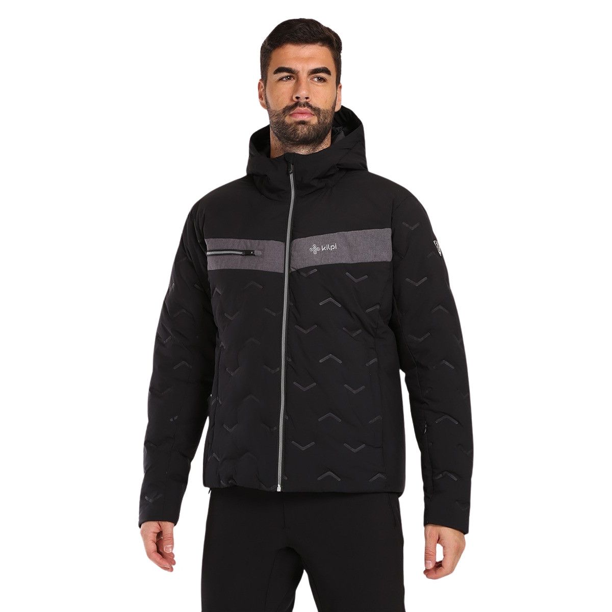 Kilpi Teddy, manteau de ski, hommes, noir