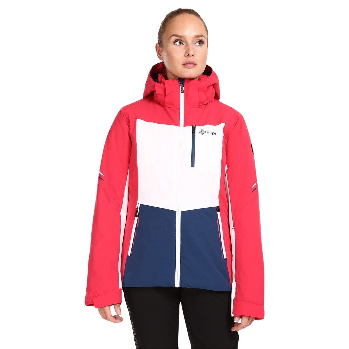 Kilpi Valera, manteau de ski, femmes, rose/bleu