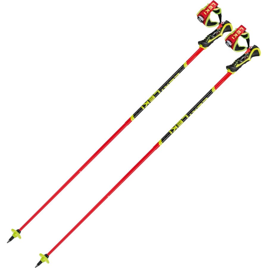 Leki Venom SL 3D, bâtons de ski, neonrose