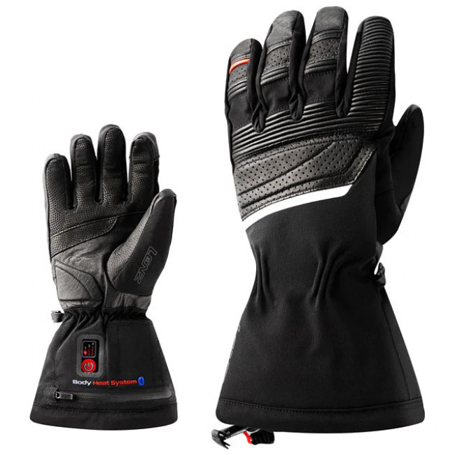 Lenz 6.0 Finger Cap Gant thermique, noir, taille L