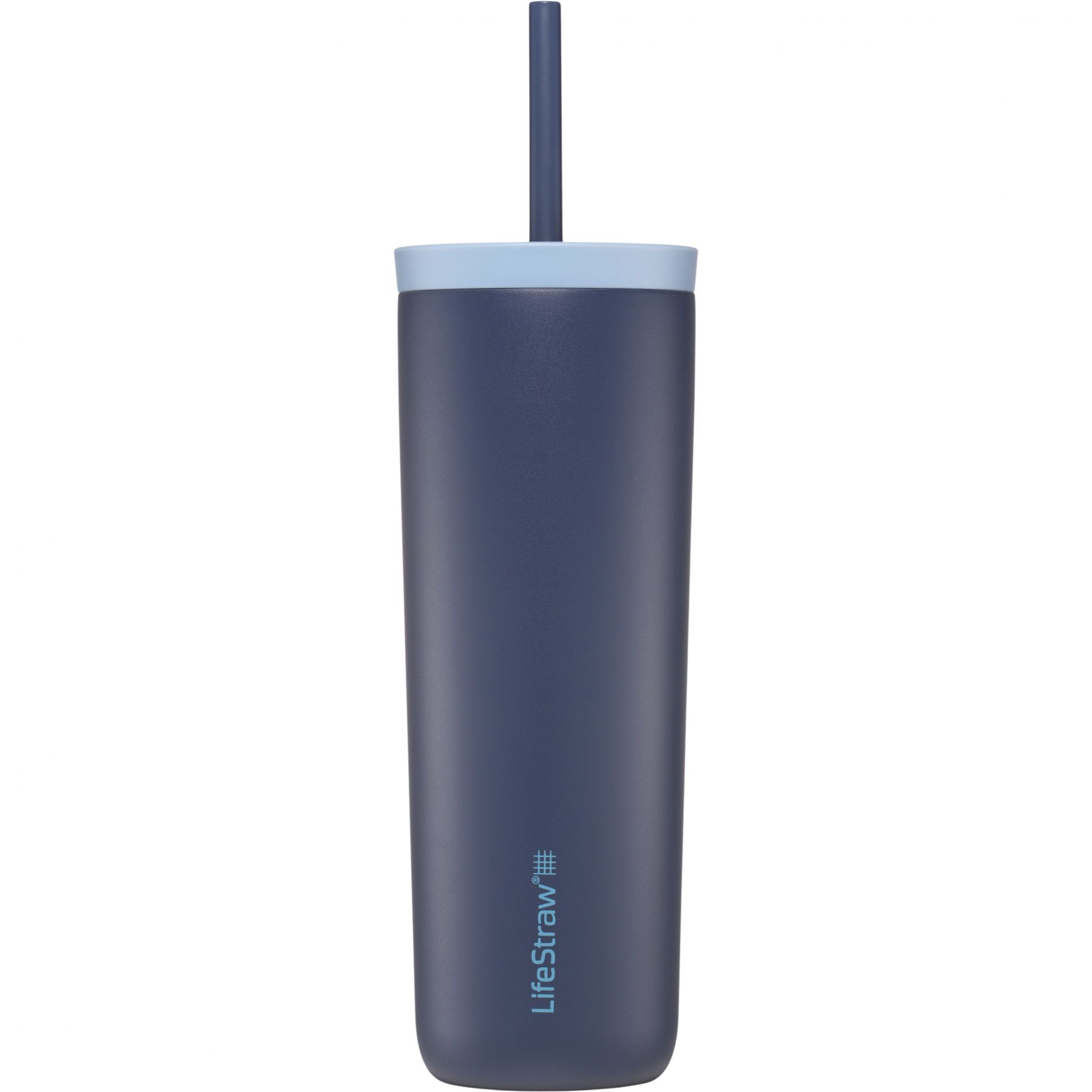 LifeStraw Go Series Tumbler, 500ml, mug isotherme, bleu foncé