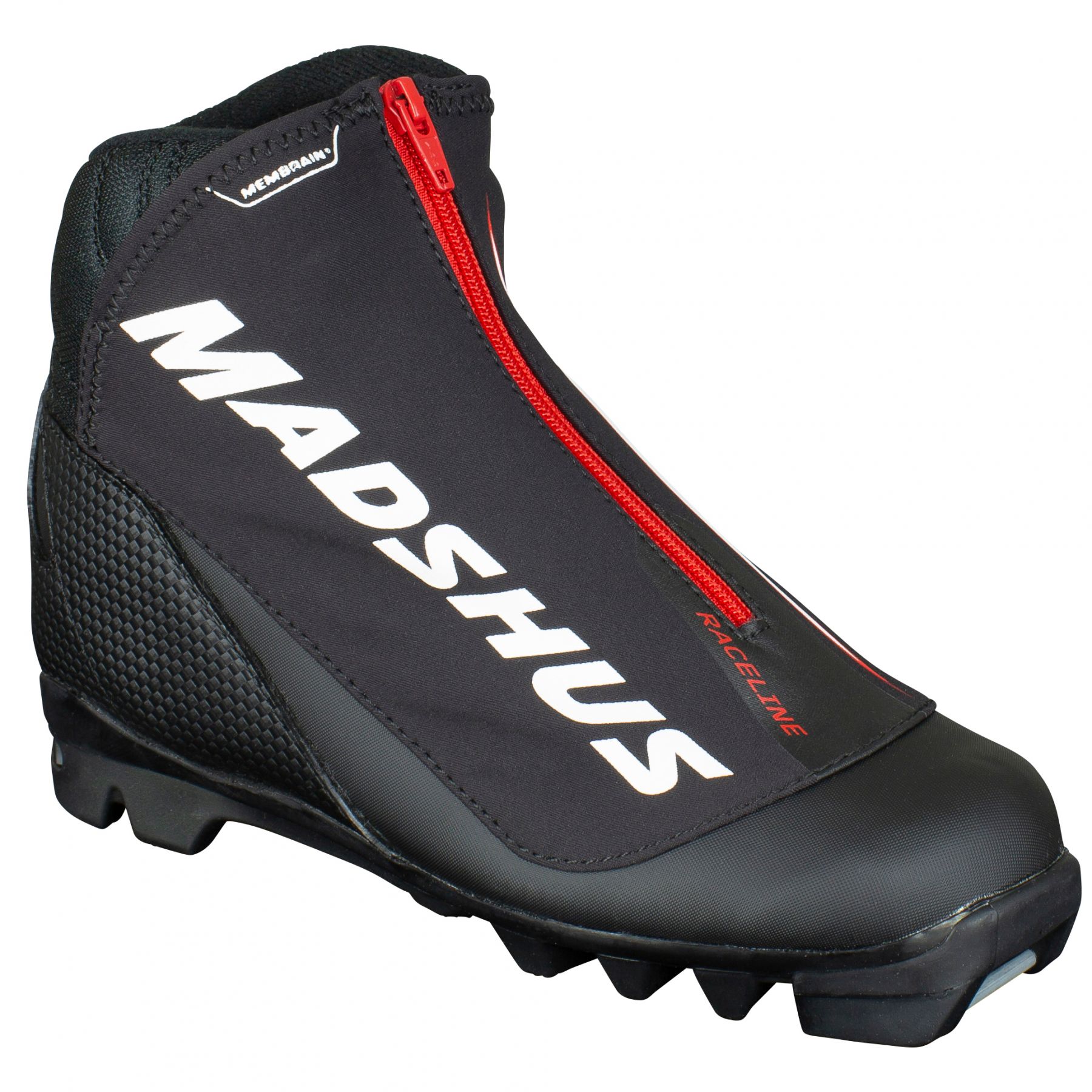 Madshus Raceline, bottes de ski de fond, junior, noir