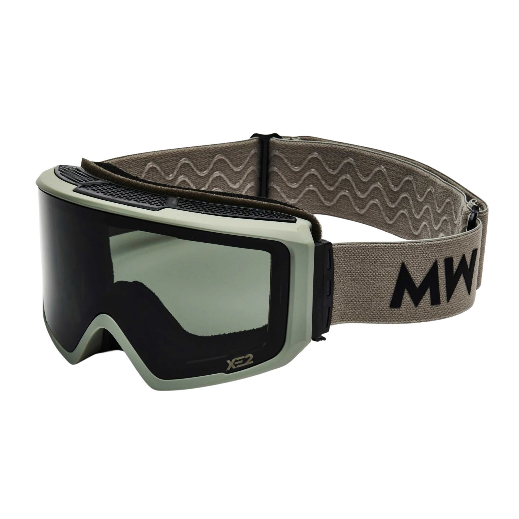 MessyWeekend Flip XE2, masque de ski, gris clair