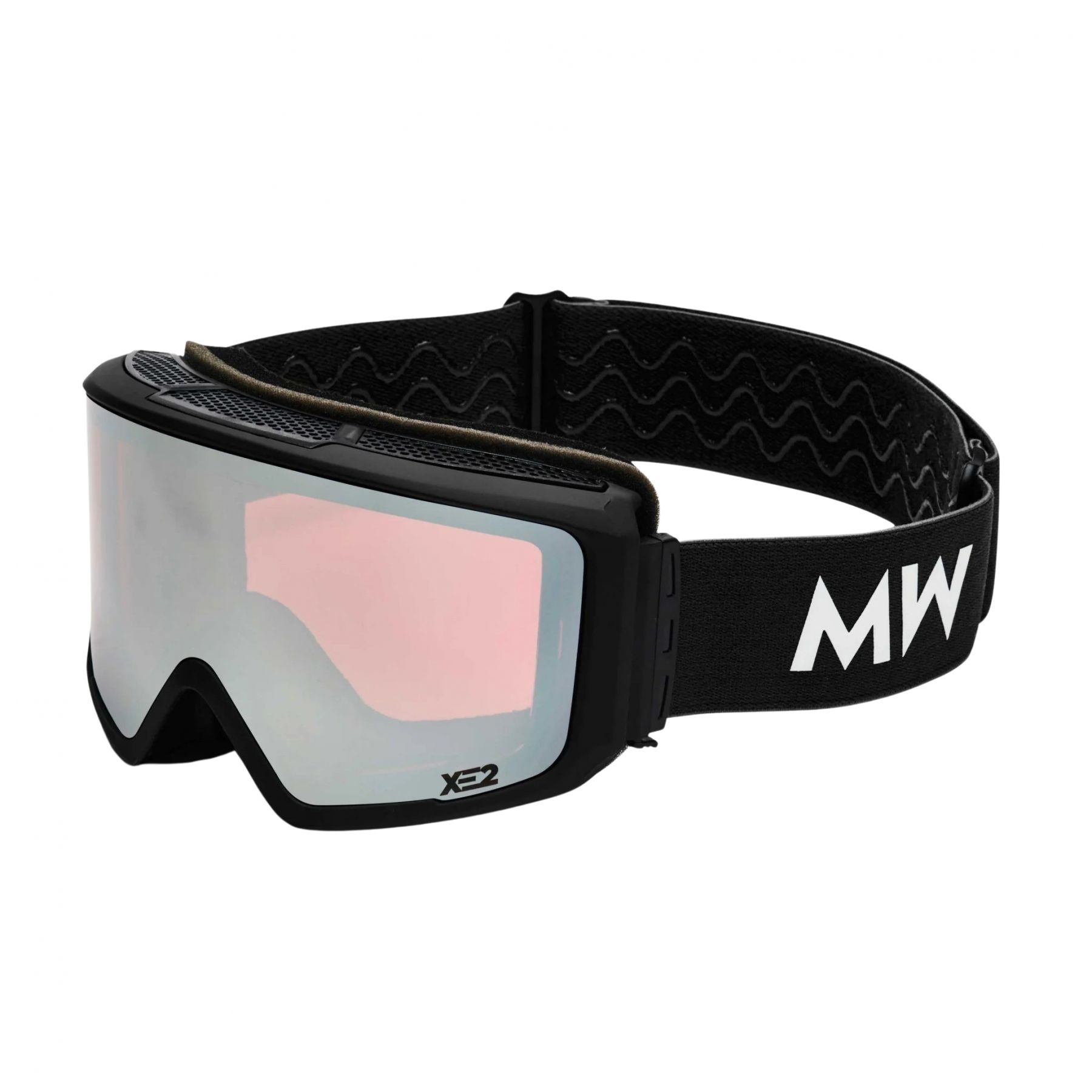 MessyWeekend Flip XE2, masque de ski, noir