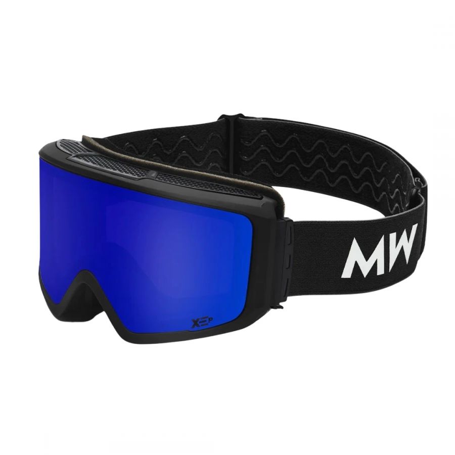 MessyWeekend Flip XEp, masque de ski, noir