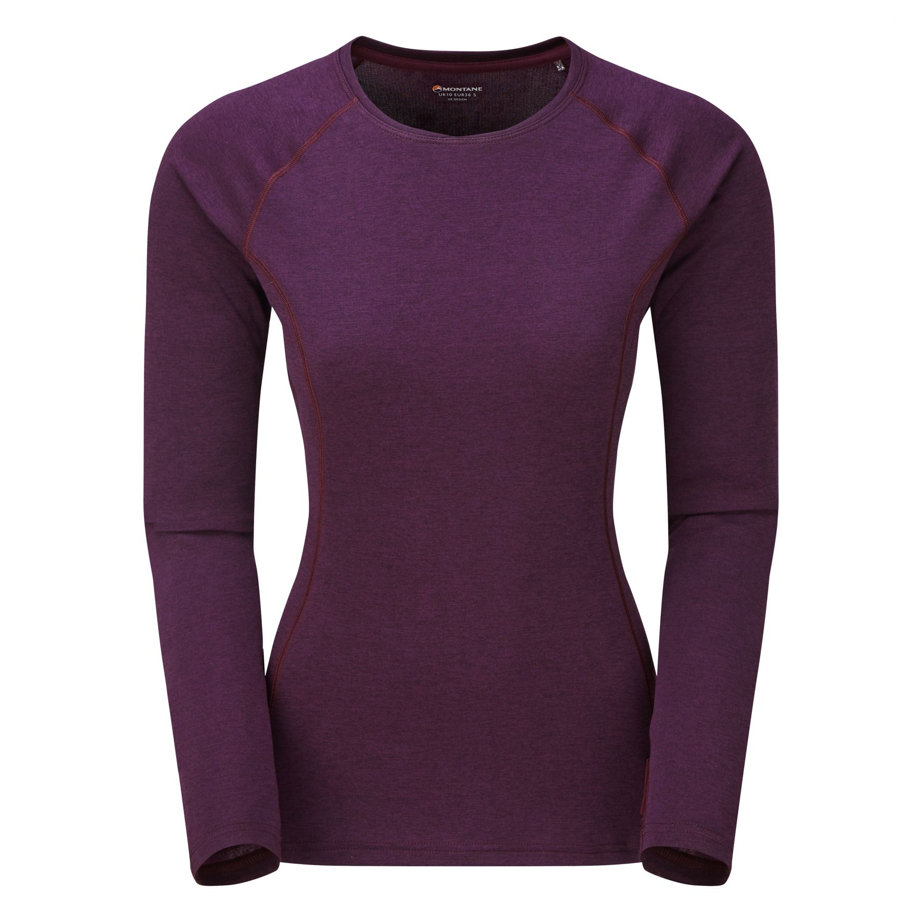 Montane F Dart Long Sleeve T-Shirt, femme, violet foncé