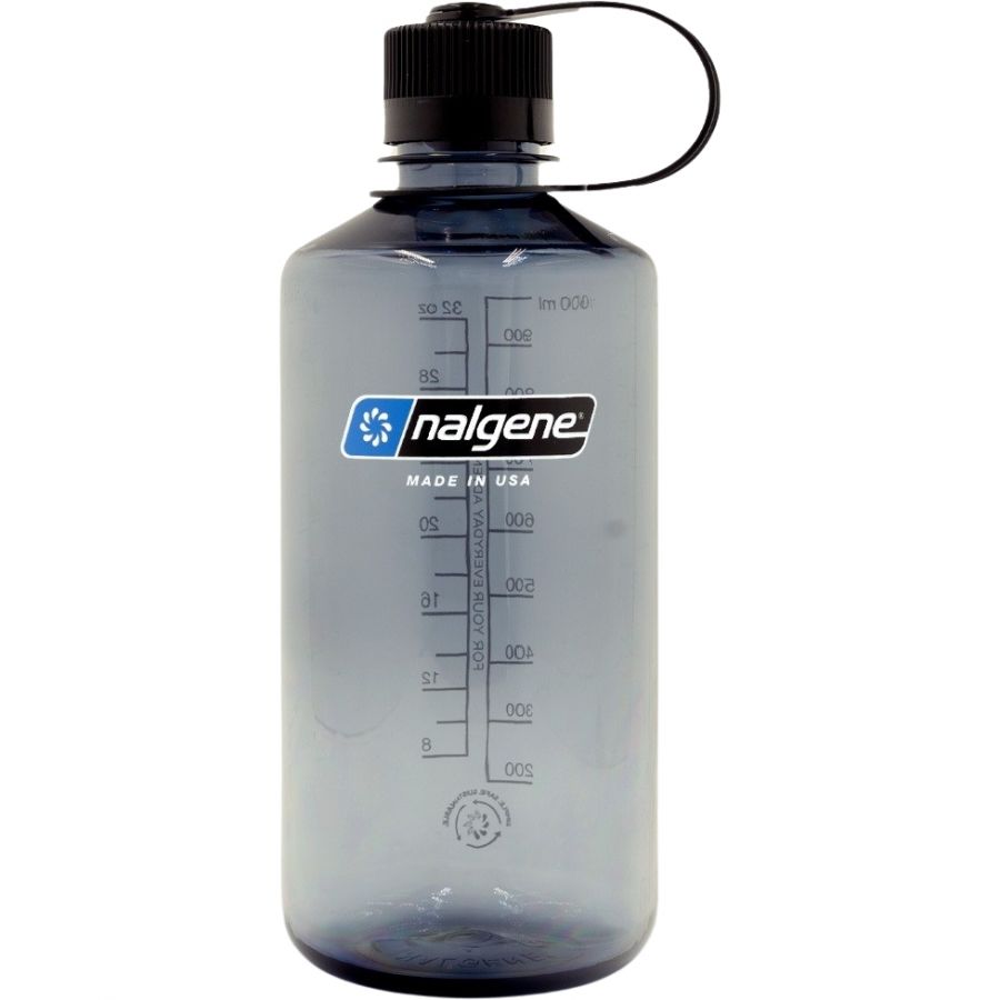 Nalgene narrow mouth sustain, gourde, 1000 ml, gris