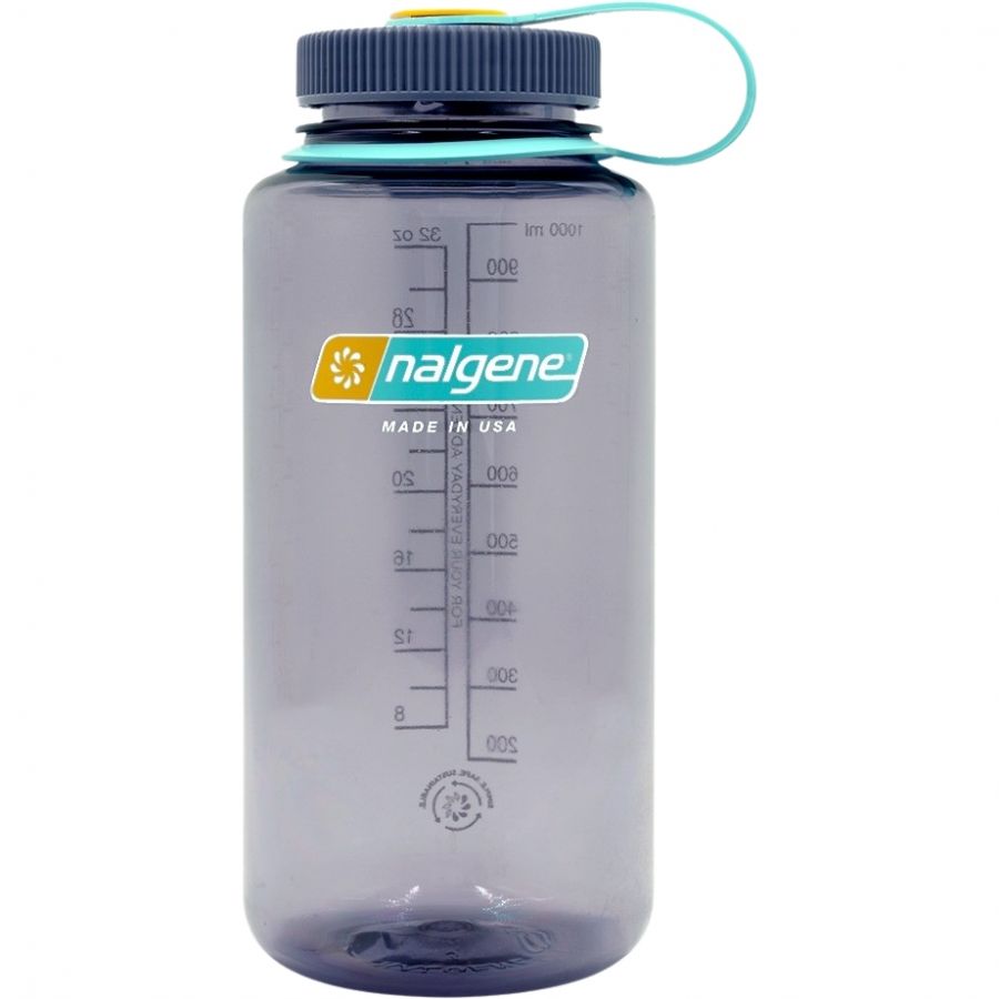 Nalgene wide mouth sustain, gourde, 1000 ml, aubergine