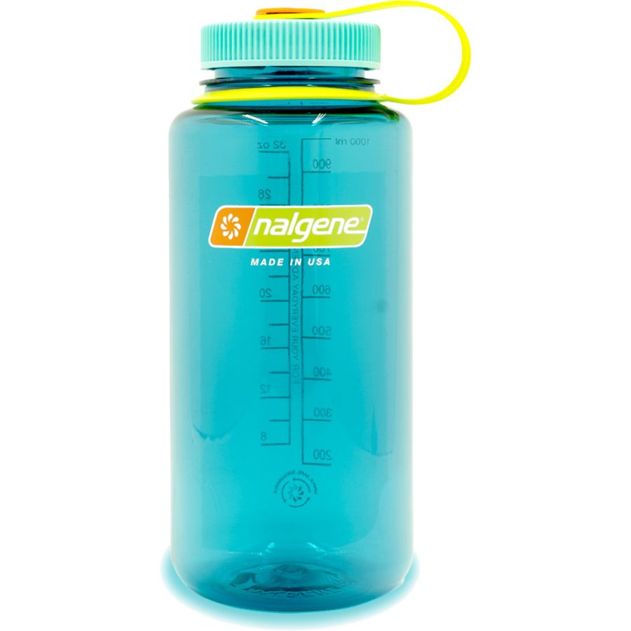 Nalgene wide mouth sustain, gourde, 1000 ml, bleu