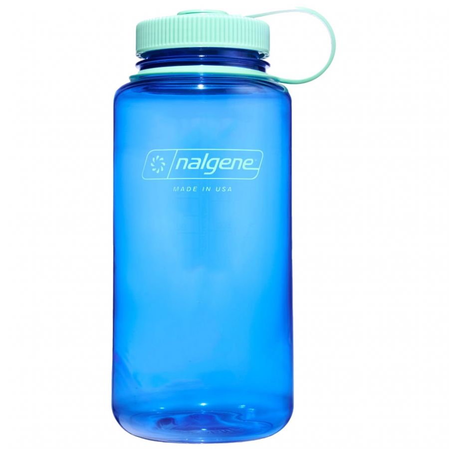 Nalgene wide mouth sustain, gourde, 1000 ml, bleu