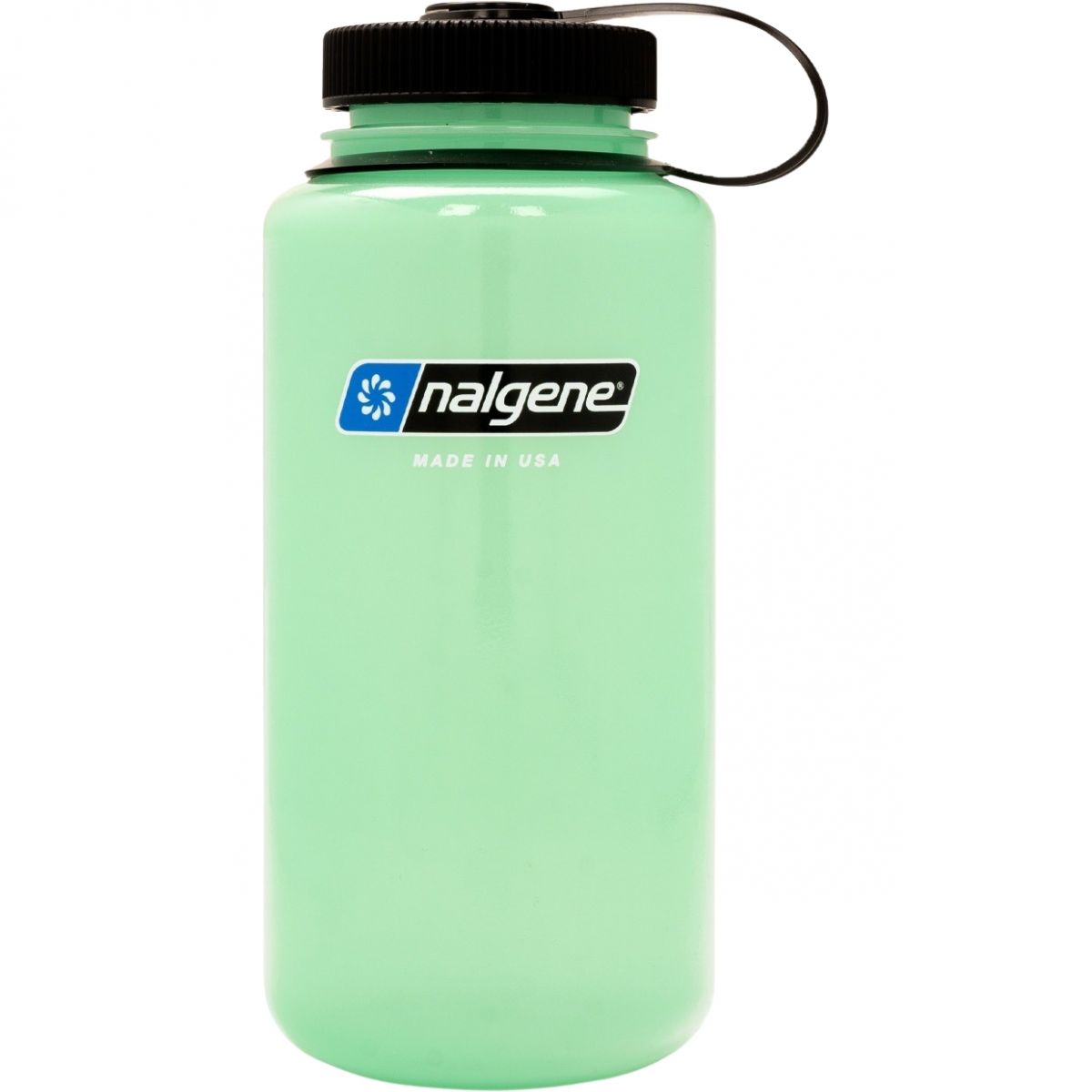 Nalgene wide mouth sustain, gourde, 1000 ml, green glow