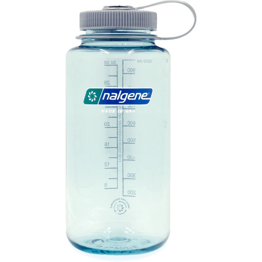 Nalgene wide mouth sustain, gourde, 1000 ml, transparent