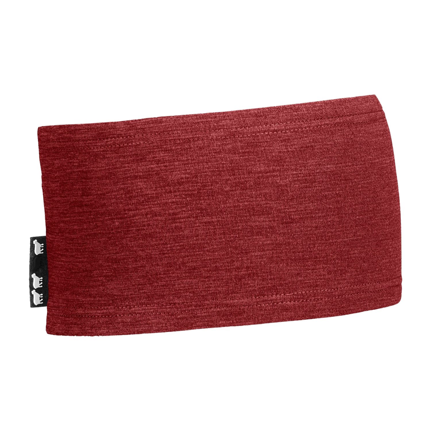 Ortovox Fleece Light, bandeau, rouge foncé