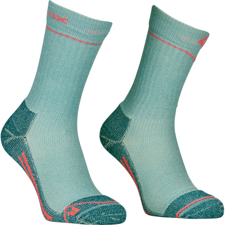 Ortovox Hike Classic Mid Socks, femmes, bleu clair