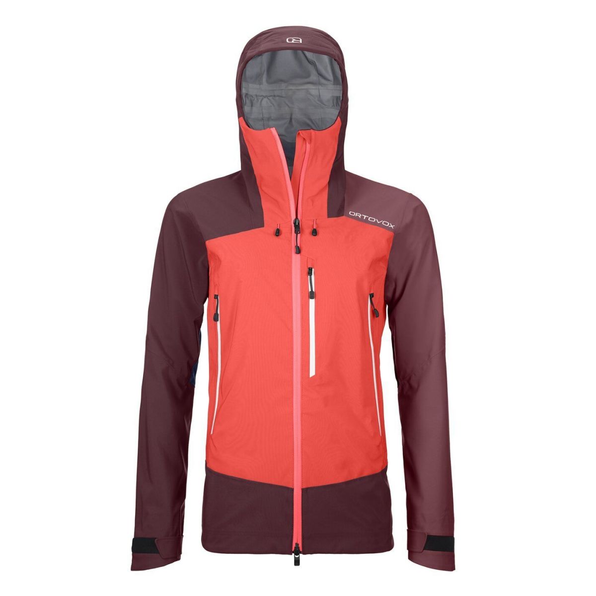 Ortovox Westalpen 3L, veste shell, femmes, coral