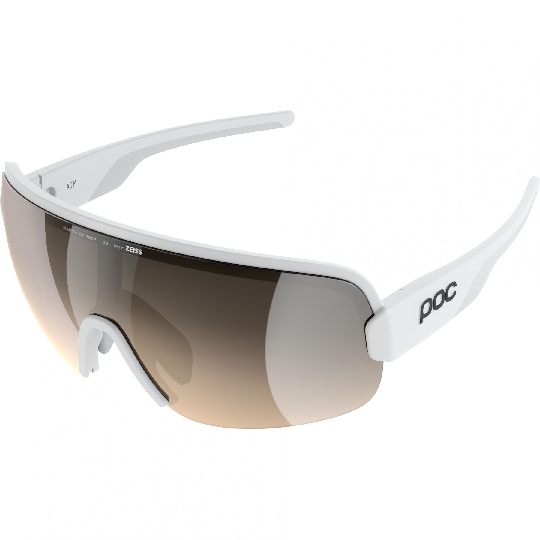 POC Aim, lunettes de soleil, hydrogen white