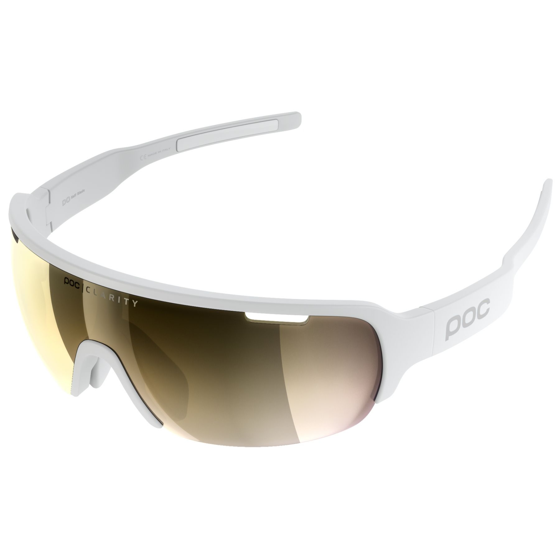 POC Do Half Blade, lunettes de soleil, hydrogen white