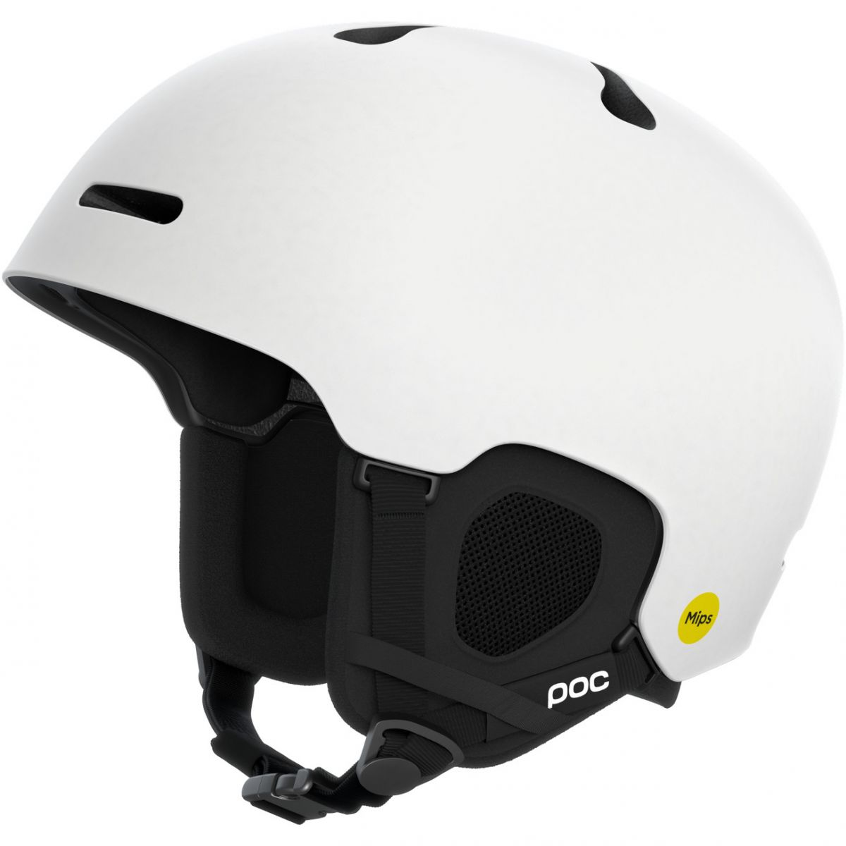 POC Fornix Mips, casque de ski, mat blanc