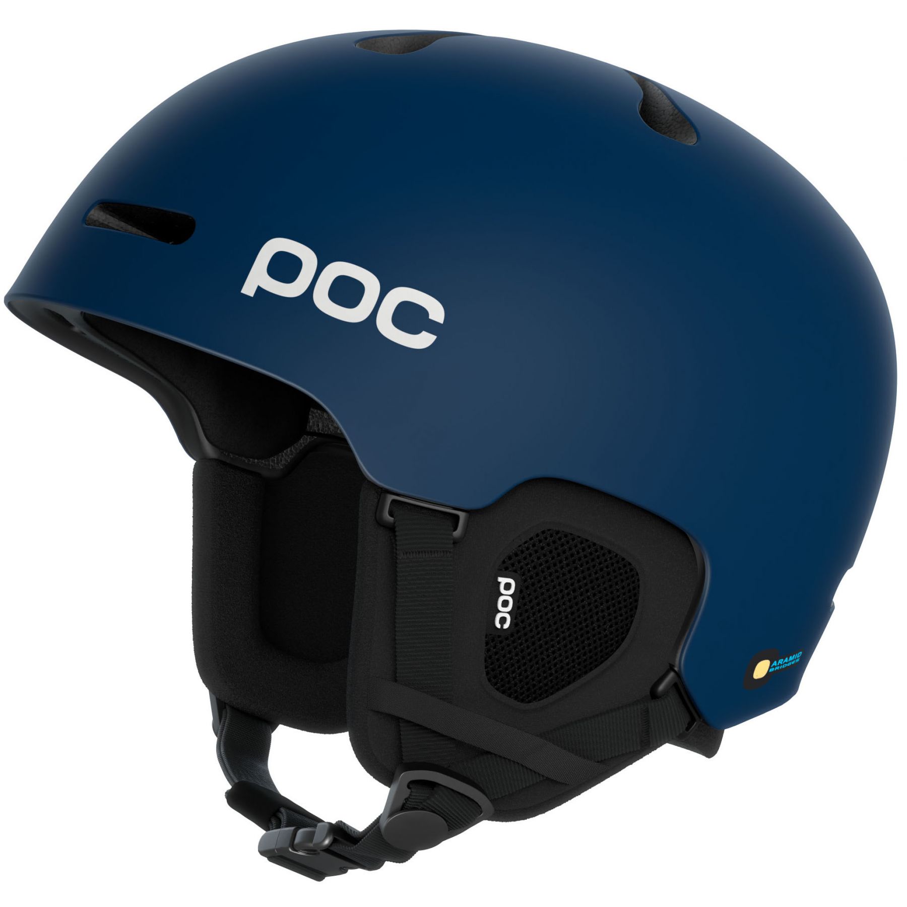 POC Fornix Mips, casque de ski, mat bleu