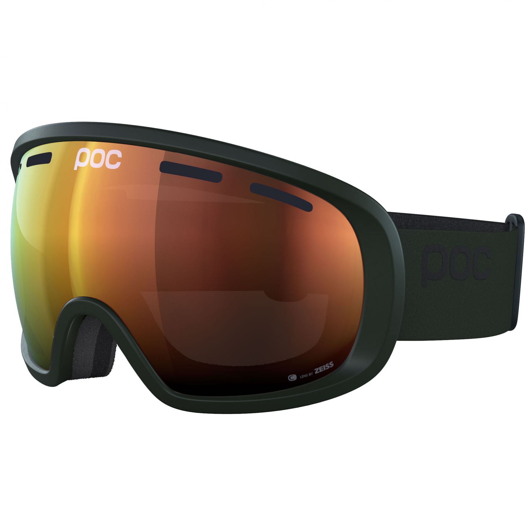 POC Fovea Clarity POW JJ, masque de ski, bismuth green