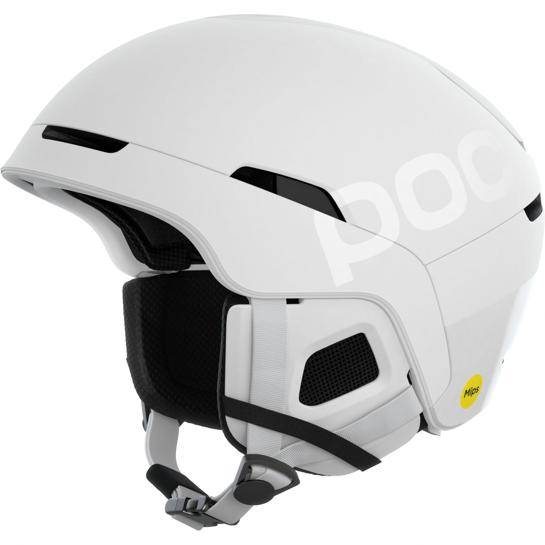 POC Obex BC MIPS, casque de ski, hydrogen white matt