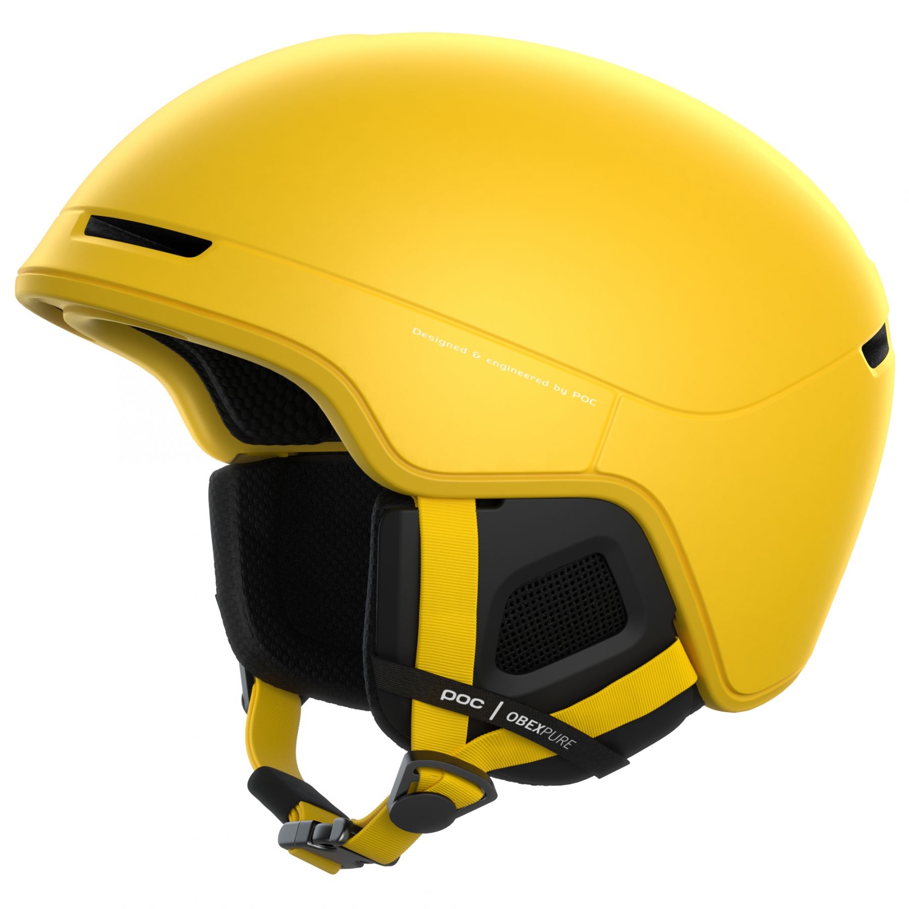 POC Obex Pure, casque de ski, sulphite yellow matt