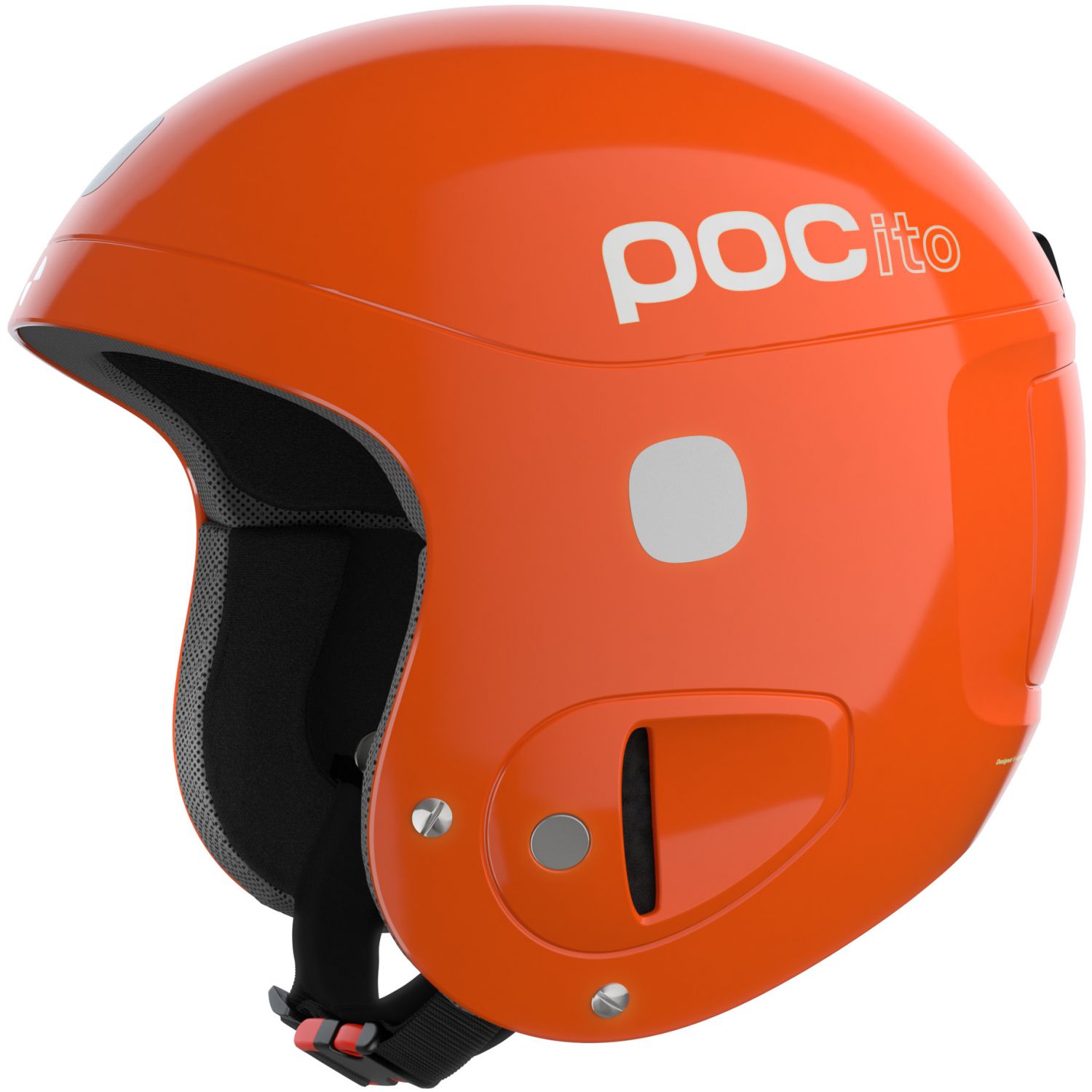 POCito Skull, casque de ski, enfants, orange