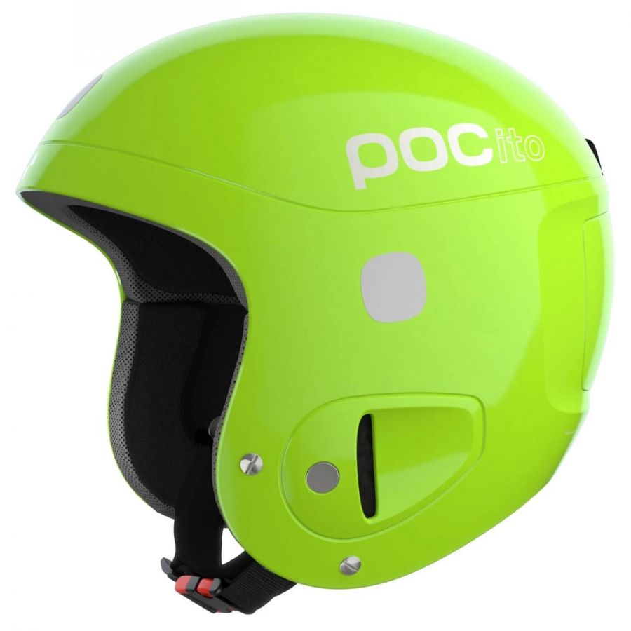 POCito Skull, casque de ski, junior, flourescent yellow/green