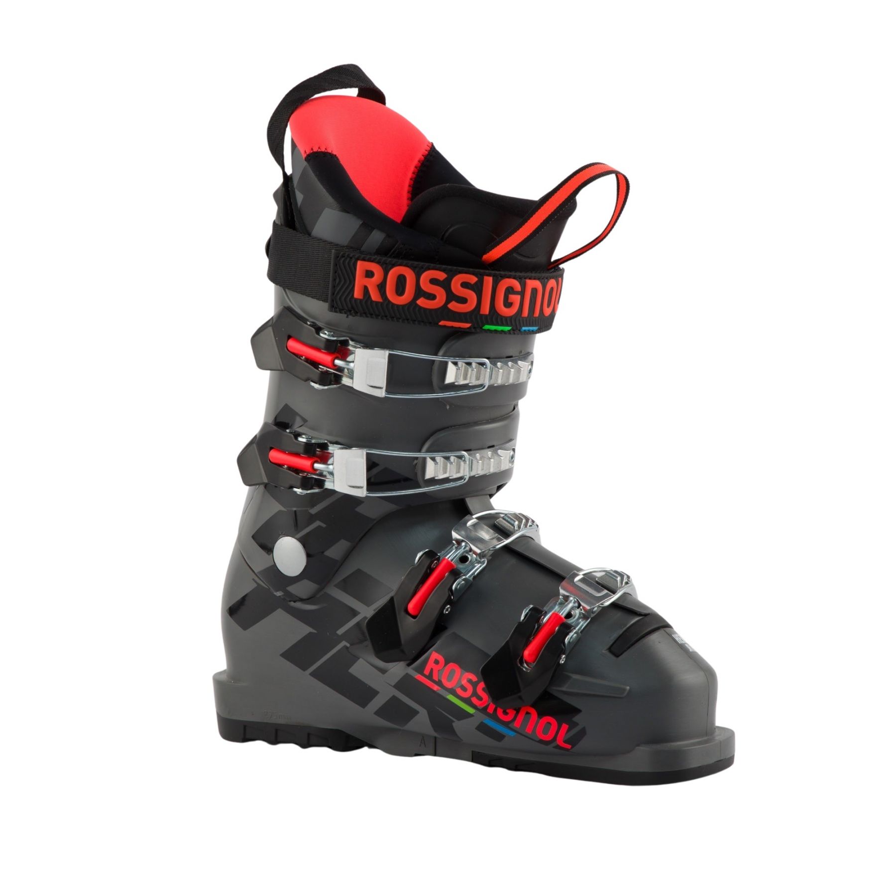 Rossignol Hero Jr 65, chaussures de ski, junior, gris/rouge