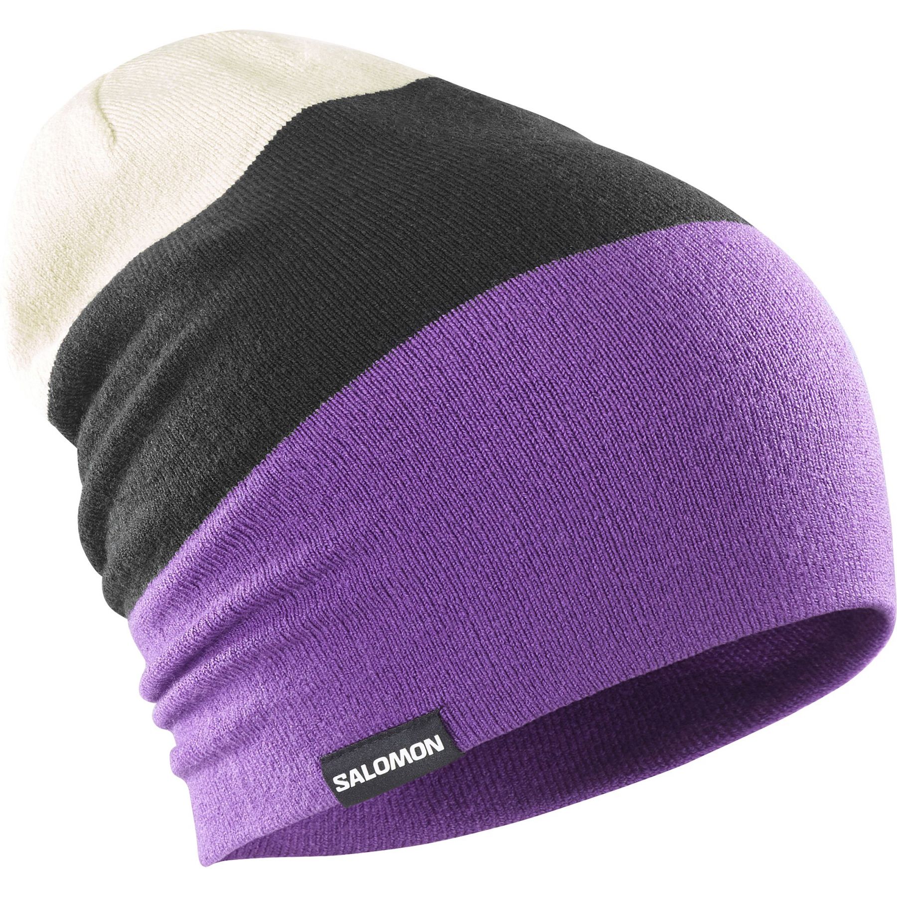 Salomon Flatspin Reversible Beanie, violet